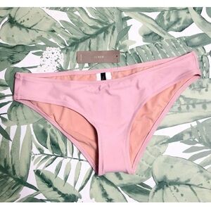 NWT J. Crew Light Pink Bikini Bottom Medium